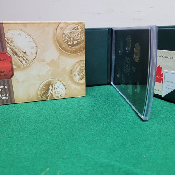 2001 Royal Canadian Mint Specimen coin set - Picture 4 of 4